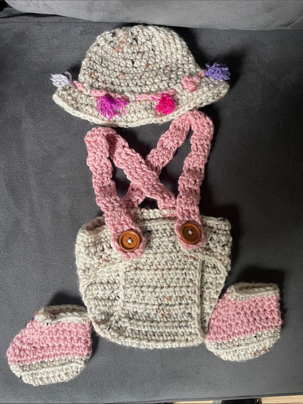 Handmade Newborn Fishing Set